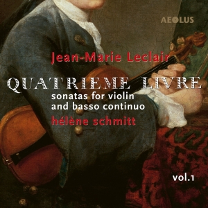 Jean-Marie Leclair - Sonatas For Violin And Basso Contin i gruppen CD / Klassiskt hos Bengans Skivbutik AB (5632791)