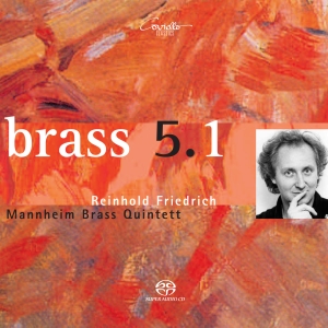 Reinhold Friedrich Mannheim Brass - Brass 5.1 i gruppen MUSIK / SACD / Klassiskt hos Bengans Skivbutik AB (5632803)