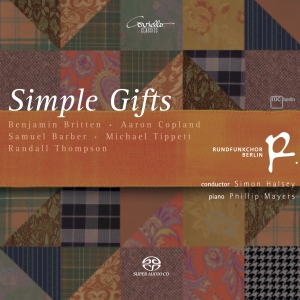 Rundfunkchor Berlin - Simple Gifts: Choral Works i gruppen MUSIK / SACD / Klassiskt hos Bengans Skivbutik AB (5632809)