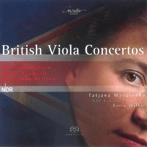 Tatjana Masurenko - British Viola Concertos i gruppen MUSIK / SACD / Klassiskt hos Bengans Skivbutik AB (5632814)