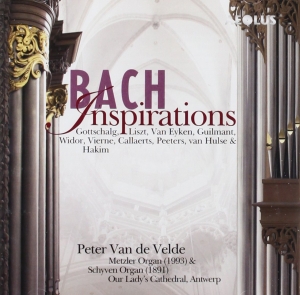 Peter Van De Velde - Bach-Inspirations On The Metzler & i gruppen CD / Klassiskt hos Bengans Skivbutik AB (5632867)
