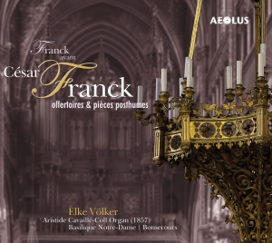 Elke Völker - Franck Avant Cesar Franck i gruppen CD / Klassiskt hos Bengans Skivbutik AB (5632873)
