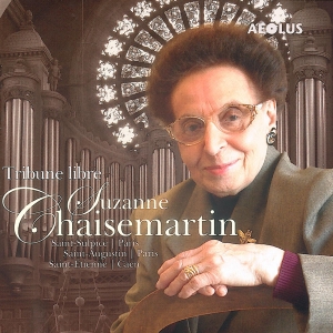Chaisemartin Suzanne - The Organs Of Saintsulpice & St Aug i gruppen CD / Klassiskt hos Bengans Skivbutik AB (5632885)