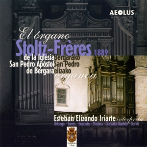 Iriarte Esteban Elizondo - The Stoltz-Freres Organ Of Iglesia i gruppen CD / Klassiskt hos Bengans Skivbutik AB (5632894)