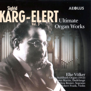 Karg-Elert Sigfrid - Late Organ Works Vol. 3 i gruppen CD / Klassiskt hos Bengans Skivbutik AB (5632895)