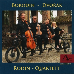 Rodin Quartett - Borodin & Dvorak: String Quartets i gruppen CD / Klassiskt hos Bengans Skivbutik AB (5632898)