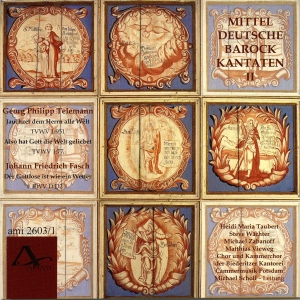 Telemann & Fasch - German Baroque Cantatas Vol. 2 i gruppen CD / Klassiskt hos Bengans Skivbutik AB (5632899)