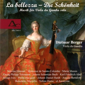 Dietmar Berger - La Bellezza - Music For Viol i gruppen CD / Klassiskt hos Bengans Skivbutik AB (5632903)