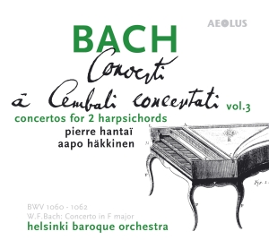 Bach J S - Concertos For 2 Harpsichords i gruppen MUSIK / SACD / Klassiskt hos Bengans Skivbutik AB (5632923)