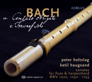 Bach J S - A Cembalo Obligato E Travers Solo i gruppen MUSIK / SACD / Klassiskt hos Bengans Skivbutik AB (5632927)