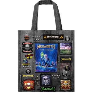 Megadeth - Rust In Peace (Multicolour, Battle, Totebag) i gruppen MERCHANDISE / Merch / Hårdrock hos Bengans Skivbutik AB (5633038)