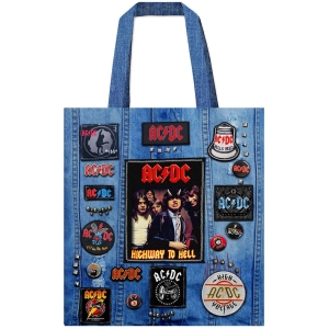 AC/DC - Highway To Hell Battle Tote Bag i gruppen MERCHANDISE / Merch / Hårdrock hos Bengans Skivbutik AB (5633044)