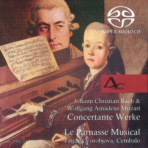 W.A. Mozart/J.C. Bach - Concertante Werke i gruppen MUSIK / SACD / Klassiskt hos Bengans Skivbutik AB (5633062)