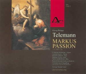 Telemann G P - St Marc Passion 1755 Twv 5:40 i gruppen CD / Klassiskt hos Bengans Skivbutik AB (5633090)
