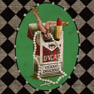 Luvcat - Vicious Delicious (Red Vinyl) i gruppen VI TIPSAR / Fredagsreleaser / 2025-10-31 hos Bengans Skivbutik AB (5633313)