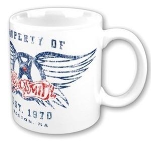 Aerosmith - Property Of Logo Boxed Mug i gruppen MERCHANDISE / Mugg / Hårdrock hos Bengans Skivbutik AB (5634051)