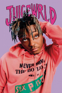 Juice Wrld - Never Mind 91,5 X 61 Cm i gruppen ÖVRIGT / BW-Poster hos Bengans Skivbutik AB (5634270)