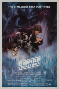 Movie Poster - Star Wars Episode 5 Empire Strikes Back 91,5 X 61 Cm i gruppen ÖVRIGT / BW-Poster hos Bengans Skivbutik AB (5634274)