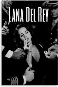 Lana Del Rey - Smoking   91,5 X 61 Cm i gruppen ÖVRIGT / BW-Poster hos Bengans Skivbutik AB (5634283)
