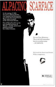 Movie Poster - Scarface 91,5 X 61 Cm i gruppen ÖVRIGT / BW-Poster hos Bengans Skivbutik AB (5634295)