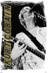 Kurt Cobain - Live 91,5 X 61 Cm i gruppen ÖVRIGT / BW-Poster hos Bengans Skivbutik AB (5634298)