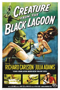 Movie Poster - Creature From The Black Lagoon 91,5 X 61 Cm i gruppen ÖVRIGT / BW-Poster hos Bengans Skivbutik AB (5634315)