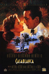Movie Poster - Casablanca 91,5 X 61 Cm i gruppen ÖVRIGT / BW-Poster hos Bengans Skivbutik AB (5634316)