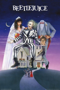 Movie Poster - Beetlejuice 91,5 X 61 Cm i gruppen ÖVRIGT / BW-Poster hos Bengans Skivbutik AB (5634318)