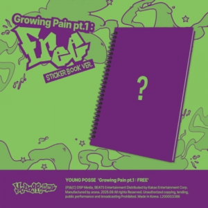 Young Posse  - Young Posse - Ep (Growing Pain Pt. 1 : Free (Sticker Book Ver.) i gruppen VI TIPSAR / Fredagsreleaser / 2025-08-29 hos Bengans Skivbutik AB (5634535)
