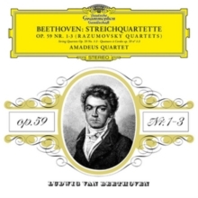 Ludwig Van Beethoven - Beethoven: Streichquartette Op. 59 Nr. 1-3 (Razumovsky Quartets) i gruppen VINYL / Klassiskt hos Bengans Skivbutik AB (5634546)