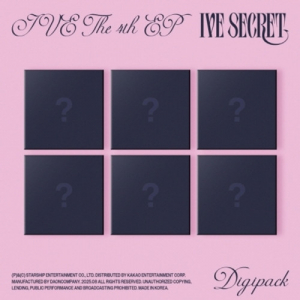 Ive  - Ive Secret (Digipack Ver.) (Random Ver.) i gruppen VI TIPSAR / Fredagsreleaser / 2025-09-12 hos Bengans Skivbutik AB (5635692)