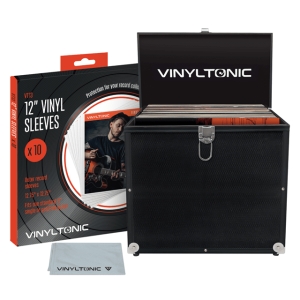 Vinyl Tonic - Black Lp Case (With Cloth & 10Pk Outer Sleeves) i gruppen VI TIPSAR / Vinyltonic hos Bengans Skivbutik AB (5635808)