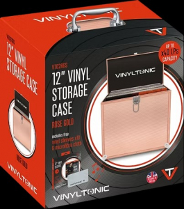 Vinyl Tonic - Rose Gold Lp Case (With Cloth & 10Pk Sleeves) i gruppen VI TIPSAR / Vinyltonic hos Bengans Skivbutik AB (5635810)