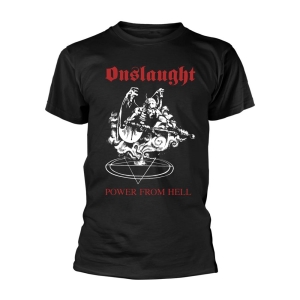 Onslaught - T/S Power From Hell (Xl) i gruppen MERCHANDISE / T-shirt / Hårdrock hos Bengans Skivbutik AB (5635906)