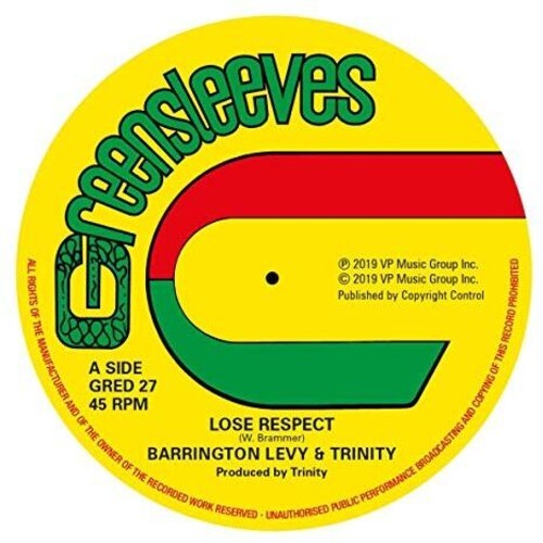 Barrington Levy & Trinity - Lose Respect i gruppen VINYL / Reggae hos Bengans Skivbutik AB (5636293)