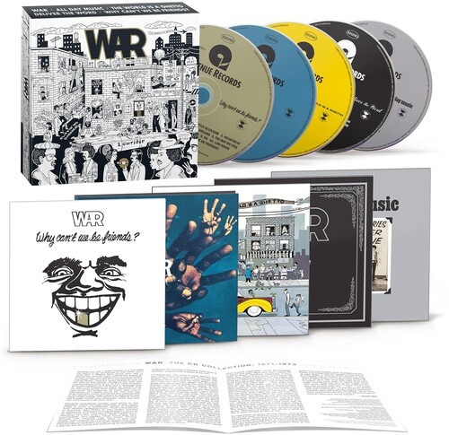 War - The Cd Collection 1971-1975 i gruppen CD / Pop-Rock hos Bengans Skivbutik AB (5636857)