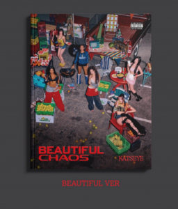 Katseye - Beautiful Chaos - Beautiful Ver. i gruppen Minishops / K-Pop Minishops / Katseye hos Bengans Skivbutik AB (5636872)