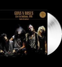 Guns N' Roses - Live In Indiana 1991 Radio (White) i gruppen VINYL / Hårdrock hos Bengans Skivbutik AB (5636941)