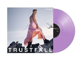 P!Nk - Split Seams/Vikt Hörn Trustfall (Violet Vinyl) i gruppen ÖVRIGT / -Start Split hos Bengans Skivbutik AB (5637343)