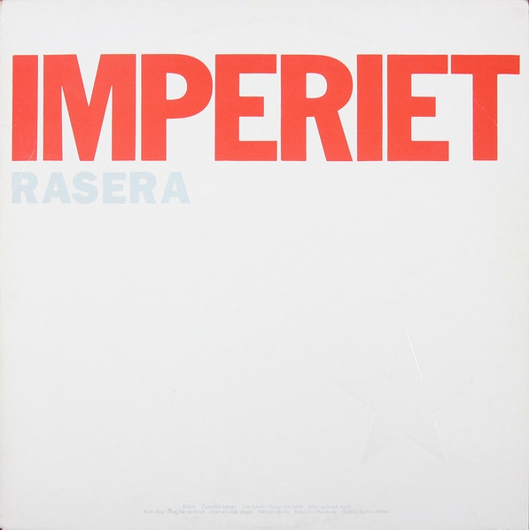 Imperiet - Rasera i gruppen VINYL / Toppsäljare hos Bengans Skivbutik AB (5637419)