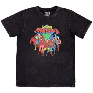 Marvel - Avengers Japanese Stone Wash Uni Bl T-Shirt i gruppen MERCHANDISE / T-shirt / Film-Musikal hos Bengans Skivbutik AB (5637618r)