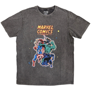 Marvel - Avengers Stone Wash Uni Char T-Shirt i gruppen MERCHANDISE / T-shirt / Film-Musikal hos Bengans Skivbutik AB (5637623r)