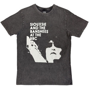 Siouxsie And The Banshees - At The Bbc Stone Wash Uni Char T-Shirt i gruppen MERCHANDISE / T-shirt / Pop-Rock hos Bengans Skivbutik AB (5637633r)