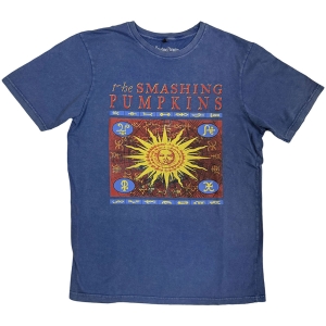 Smashing Pumpkins - Sun Box Stone Wash Uni Denim T-Shirt i gruppen MERCHANDISE / T-shirt / Pop-Rock hos Bengans Skivbutik AB (5637636r)