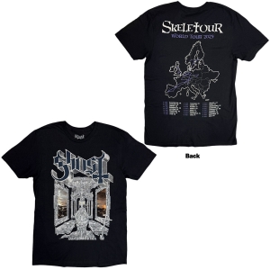 Ghost - Skeleta Album Cover 25 Tour Dates Uni Bl T-Shirt i gruppen MERCHANDISE / T-shirt / Hårdrock hos Bengans Skivbutik AB (5637705r)
