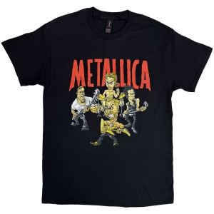 Metallica - Load Chavez Cartoon Uni Bl T-Shirt i gruppen MERCHANDISE / T-shirt / Hårdrock hos Bengans Skivbutik AB (5637706r)