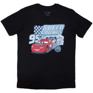 Disney - Cars Speed Counts Uni Bl T-Shirt i gruppen MERCHANDISE / T-shirt / Film-Musikal hos Bengans Skivbutik AB (5637939r)