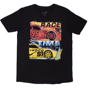 Disney - Cars Race Time Uni Bl T-Shirt i gruppen MERCHANDISE / T-shirt / Film-Musikal hos Bengans Skivbutik AB (5637943r)