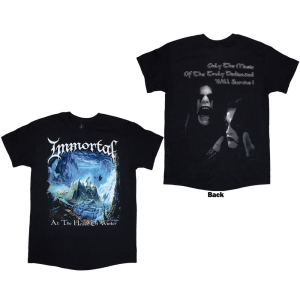 Immortal - At The Heart Of Winter Uni Bl T-Shirt i gruppen MERCHANDISE / T-shirt / Hårdrock hos Bengans Skivbutik AB (5637948r)