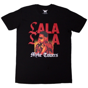 Myke Towers - Lala Uni Bl T-Shirt i gruppen MERCHANDISE / T-shirt / Hip Hop-Rap hos Bengans Skivbutik AB (5637955r)